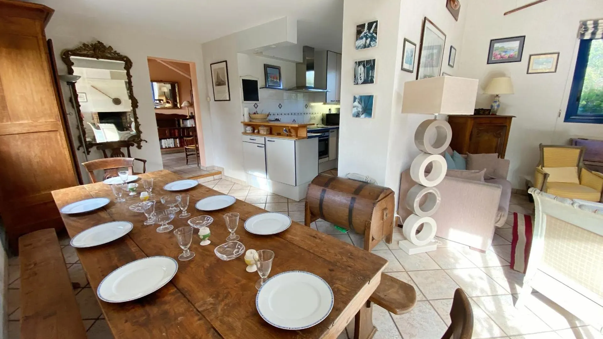 펜션 Kerbelem - Jardin, Terrasse, Plages 3Km - C29 카르나크 프랑스